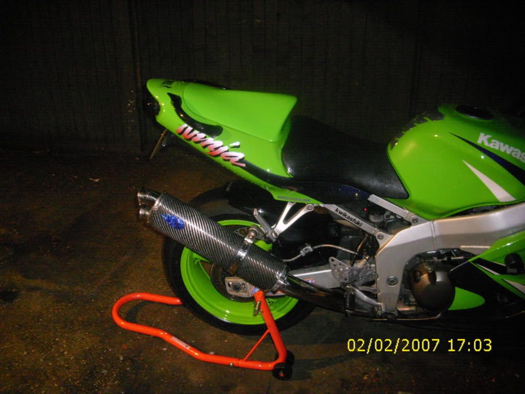 zx6r seat